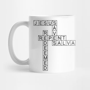 Christian Crossword Puzzle Mug